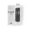 Nedis CCTB39940AL10 cavo Lightning 1m alluminio connettore 3,5 mm