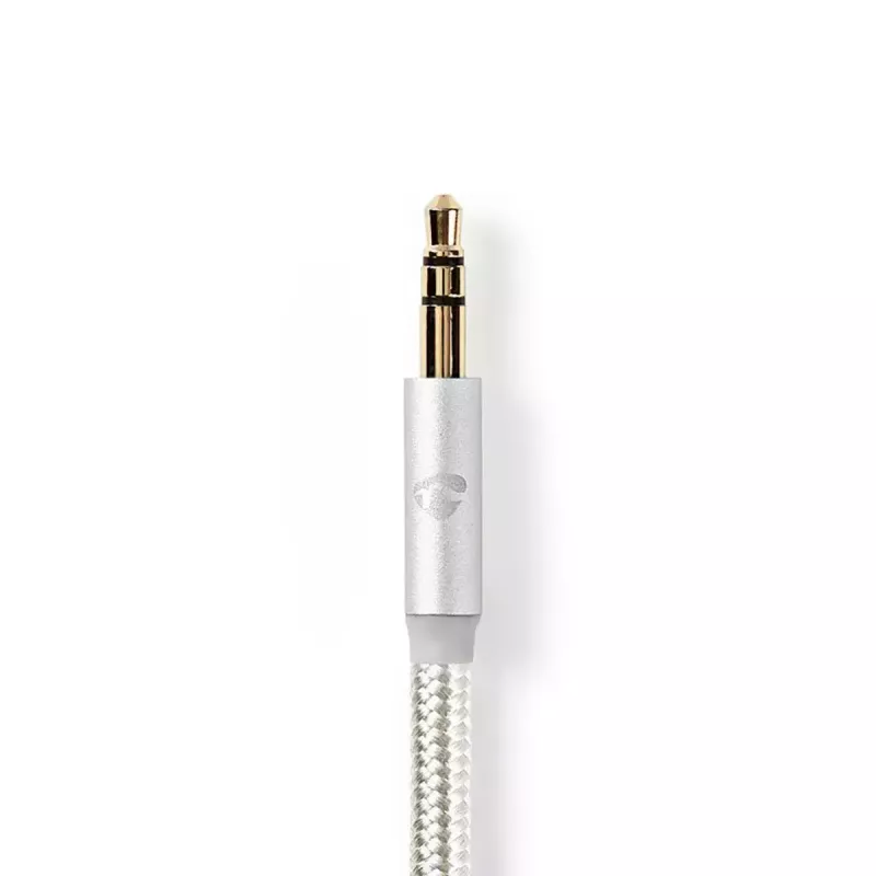 Nedis CCTB39940AL10 cavo Lightning 1m alluminio connettore 3,5 mm