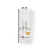 Nedis CCTB39940AL10 cavo Lightning 1m alluminio connettore 3,5 mm