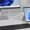 StarTech.com cavo USB-C a DisplayPort 1.2 6ft (2m), bidirezionale, 4K 60Hz, bianco, cavo adattatore video per Apple MacBook Pro / Air M1 M2 M3 M4, Mac Mini / Studio, compatibile Thunderbolt