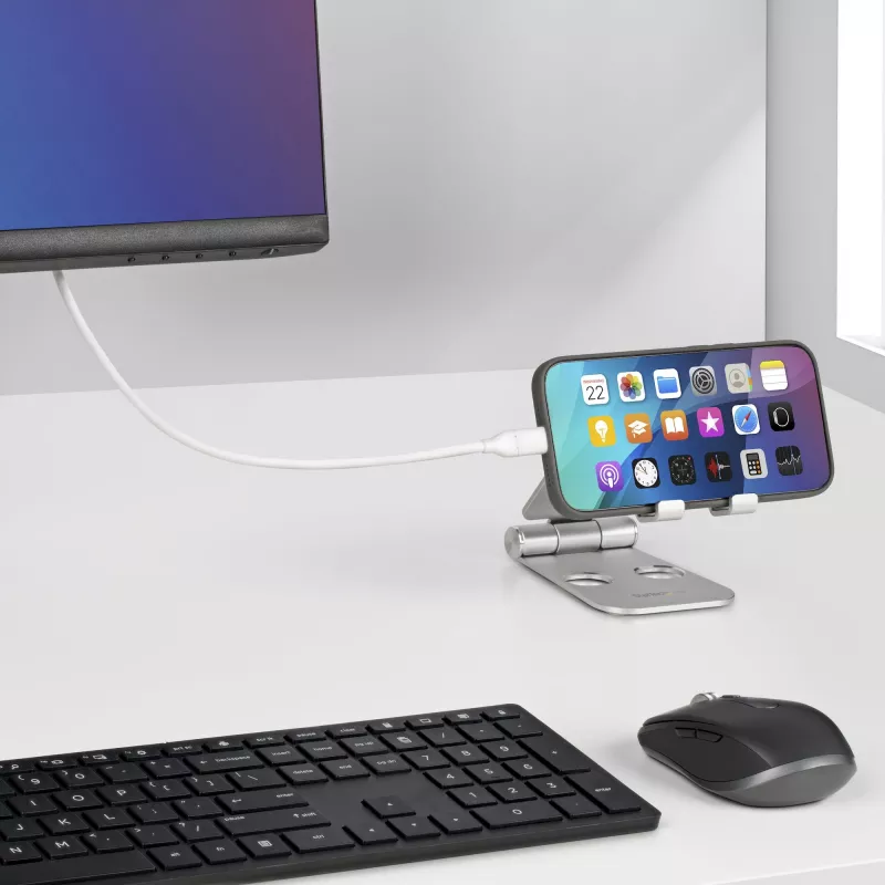 StarTech.com cavo USB-C a DisplayPort 1.2 6ft (2m), bidirezionale, 4K 60Hz, bianco, cavo adattatore video per Apple MacBook Pro / Air M1 M2 M3 M4, Mac Mini / Studio, compatibile Thunderbolt