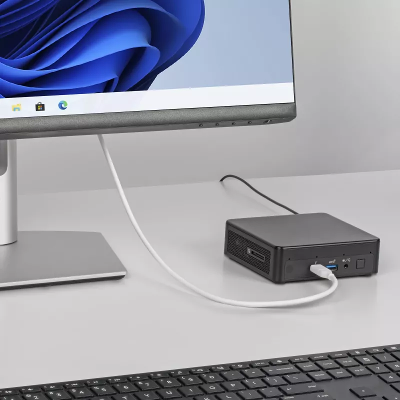 StarTech.com cavo USB-C a DisplayPort 1.2 6ft (2m), bidirezionale, 4K 60Hz, bianco, cavo adattatore video per Apple MacBook Pro / Air M1 M2 M3 M4, Mac Mini / Studio, compatibile Thunderbolt