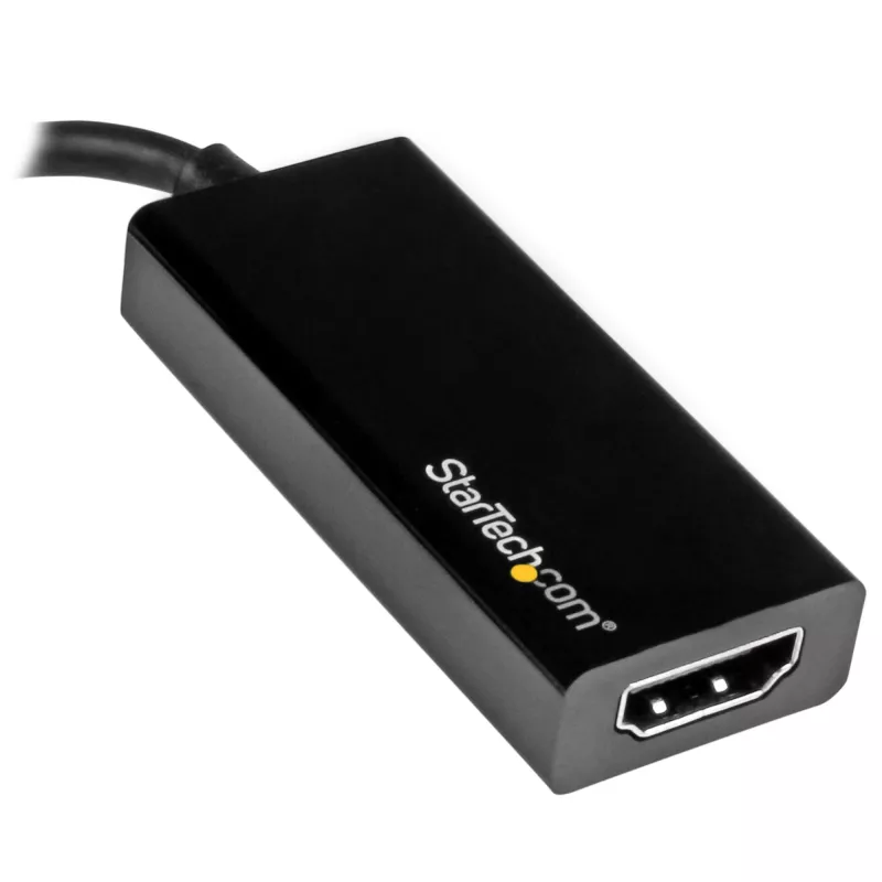 StarTech.com adattatore USB-C a HDMI con 4K 30Hz - nero, 3.2 Gen 2 (3.1 Gen 2), USB Type-C, uscita HDMI, 3840 x 2160 pixel