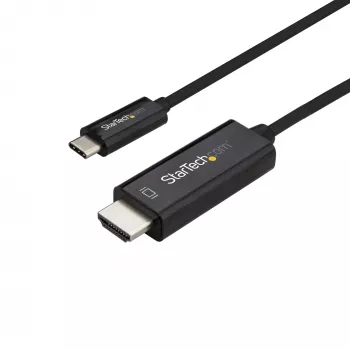 StarTech.com cavo USB-C a HDMI 3m – 4K 60Hz cavo adattatore video USB Type-C a HDMI 2.0 – compatibile Thunderbolt 3 – laptop a monitor/display HDMI – DP 1.2 Alt Mode HBR2 – nero
