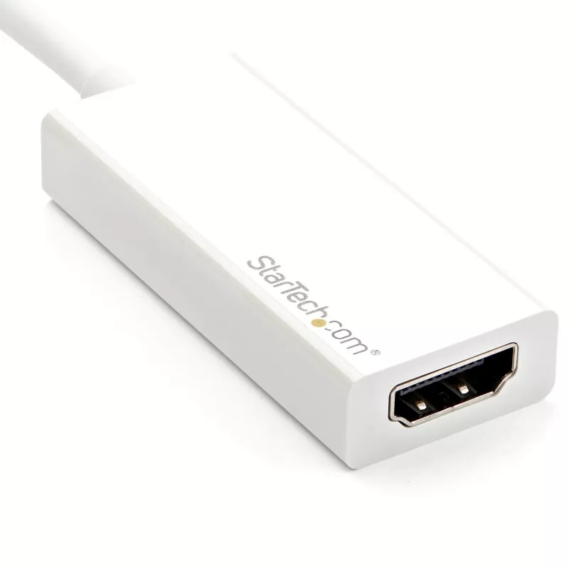 StarTech.com adattatore USB-C a HDMI - bianco - 4K 60Hz, USB Type-C, uscita HDMI, 3840 x 2160 pixel