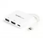 StarTech.com adattatore multiporta USB-C con HDMI – porta USB 3.0 – 60 W PD – bianco