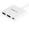 StarTech.com adattatore multiporta USB-C con HDMI – porta USB 3.0 – 60 W PD – bianco