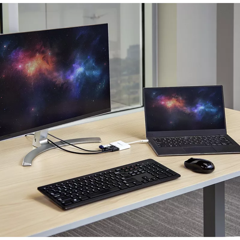 StarTech.com adattatore multiporta USB-C con HDMI – porta USB 3.0 – 60 W PD – bianco