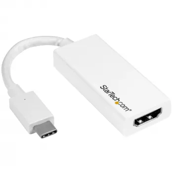 StarTech.com adattatore USB-C a HDMI con 4K 30Hz - bianco, USB Type-C, uscita HDMI, 3840 x 2160 pixel