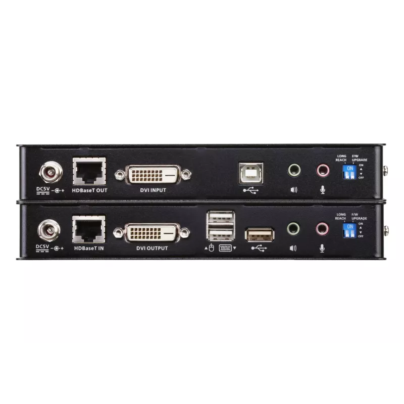 ATEN extender KVM USB 2.0 DVI Single Link su 1 cavo CAT (100 m) con supporto USB 2.0 completo (fino a 480 Mbit/s) / HDBaseT 2.0