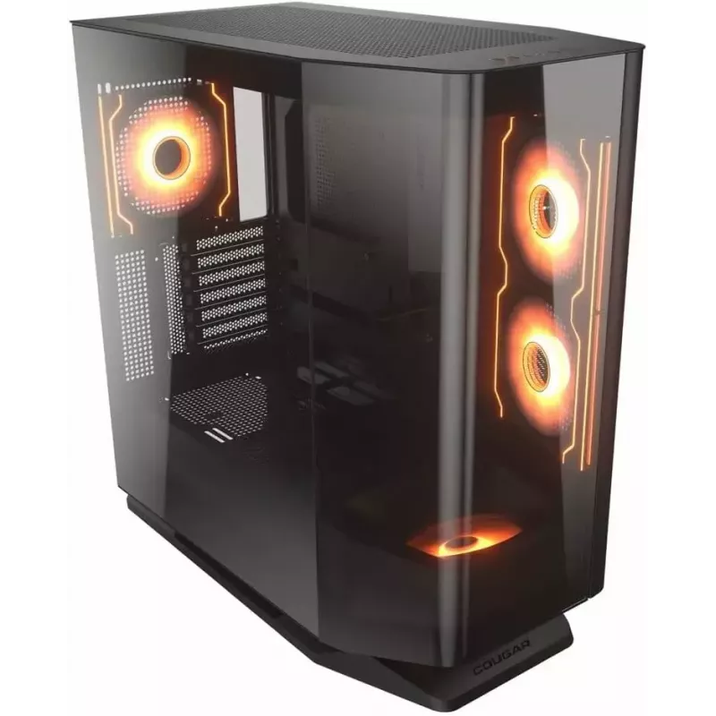 Case per computer COUGAR FV270 RGB, mid-tower, nero