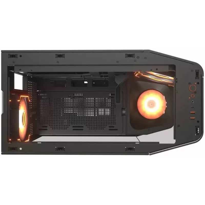Case per computer COUGAR FV270 RGB, mid-tower, nero