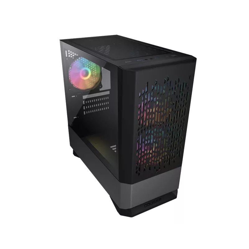 Case mini tower COUGAR MG140 Air ARGB, nero
