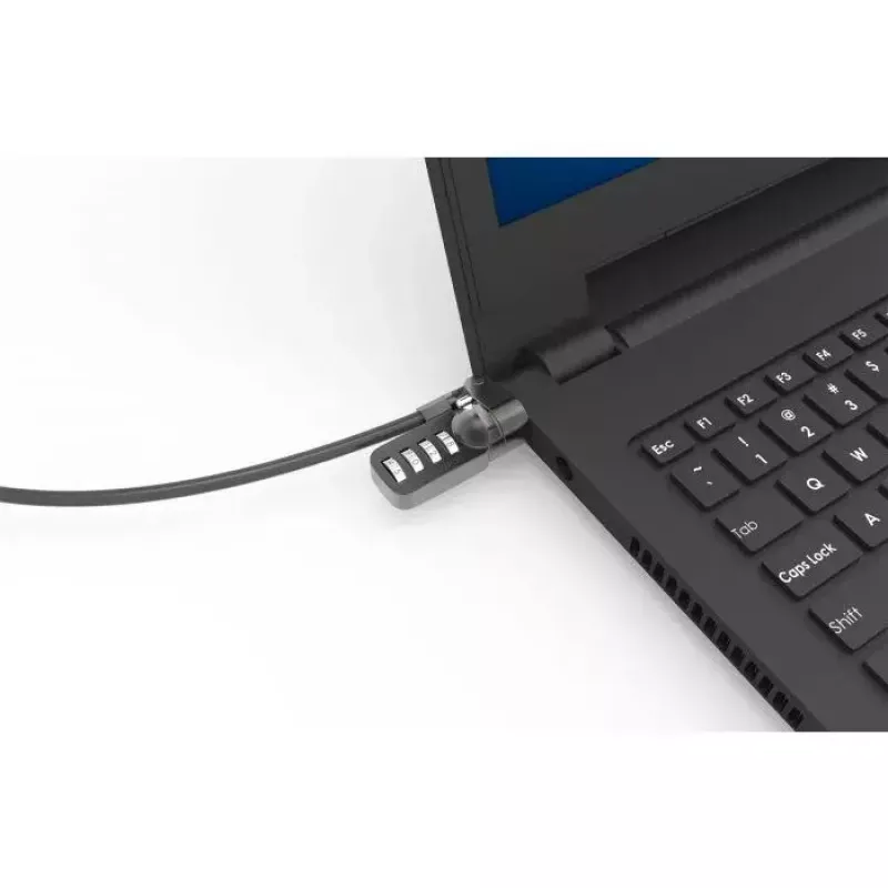 Lucchetto a combinazione Compulocks CL37 T-Bar cavo di sicurezza nero