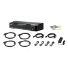 Switch KVM ATEN 2 porte 4K DisplayPort Dual-Display Mini-Matrix Boundless