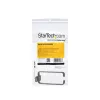 StarTech.com gancio a D per gestione cavi rack server verticale 1U – 4,5 x 10 cm (1,8 x 3,9