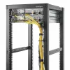 StarTech.com confezione da 5 ganci a D verticali 1U per gestione cavi, organizzatore cavi per rack server/armadi 19