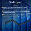 StarTech.com staffe orizzontali per gestione cavi con offset 2