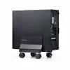 StarTech.com carrello per tower PC, caddy mobile per CPU su ruote (rotelle), carico max 21 kg, supporto regolabile per case PC, supporto da pavimento per desktop, dolly in acciaio