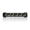 ATEN Switch KVM USB DVI Dual Link a 4 porte con audio e hub USB 2.0 (cavi KVM inclusi)