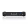 ATEN Switch KVM USB DVI Dual Link a 4 porte con audio e hub USB 2.0 (cavi KVM inclusi)