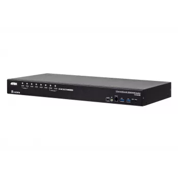 ATEN Switch KVM USB 3.0 4K HDMI a 8 porte, 4096 x 2160 pixel, 4K Ultra HD, 9,77 W, nero