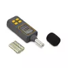StarTech.com fonometro digitale portatile con grande LCD, misuratore di rumore/decibel per sala server/ufficio, monitor audio, range 30-130 dBA, precisi valori min/max