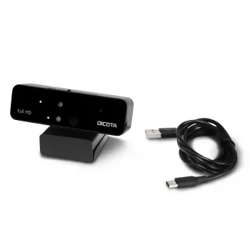 Webcam DICOTA D31892 1902 x 1080 pixel USB nero