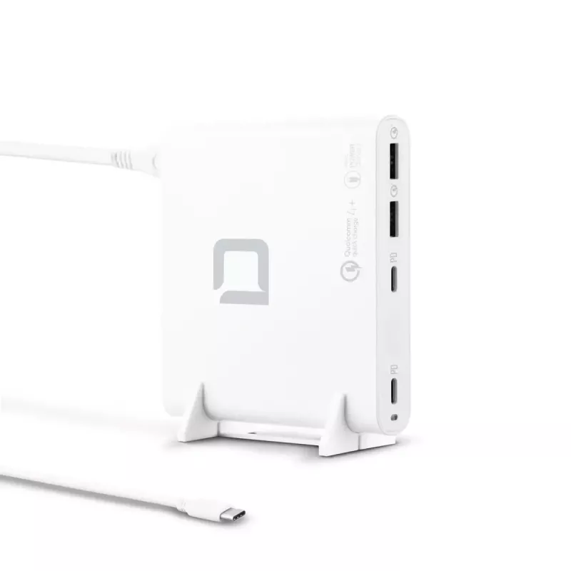 Caricabatterie per dispositivi mobili DICOTA D31893 ricarica rapida interni bianco