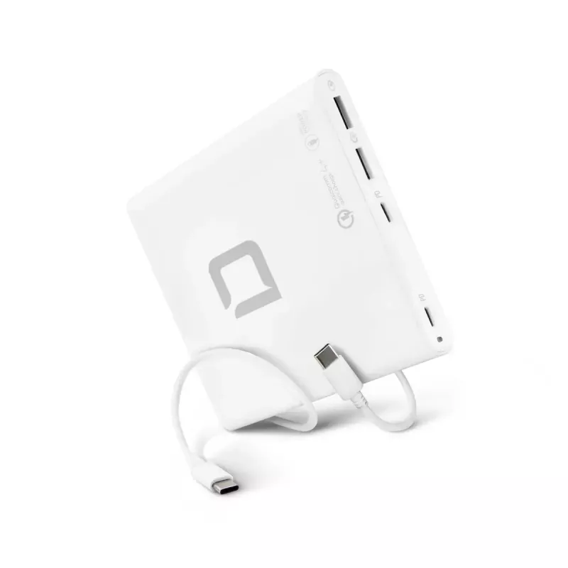 Caricabatterie per dispositivi mobili DICOTA D31893 ricarica rapida interni bianco