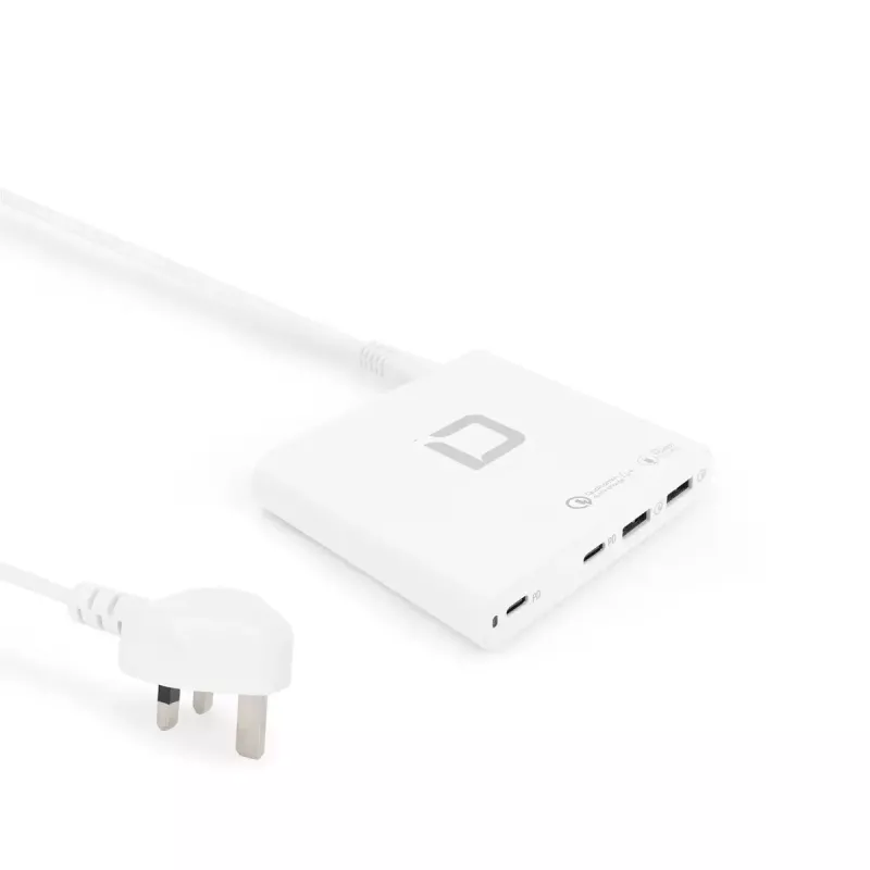 Caricabatterie per dispositivi mobili DICOTA D31893 ricarica rapida interni bianco