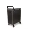 Carrello portatile per gestione dispositivi DICOTA D32005 nero installazione a pavimento