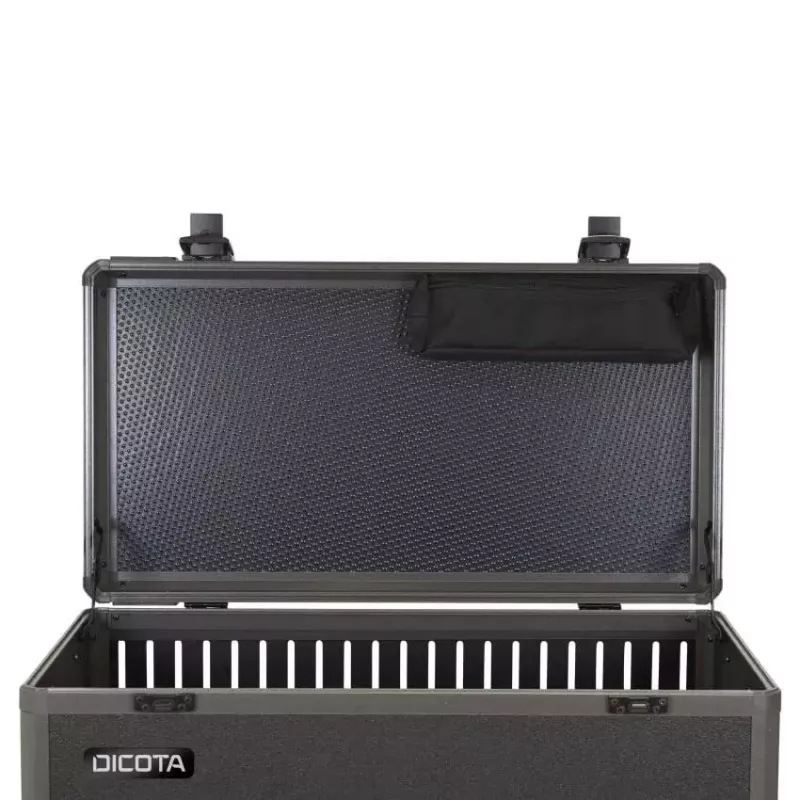 Carrello portatile per gestione dispositivi DICOTA D32005 nero installazione a pavimento