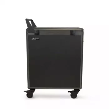 Carrello portatile per gestione dispositivi DICOTA D32005 nero installazione a pavimento