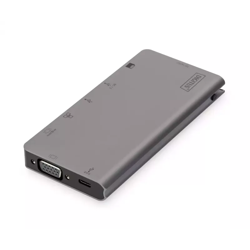 Dock da viaggio multiporta USB Type-C Digitus DA-70877