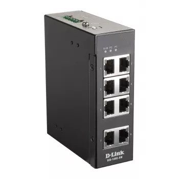 D-Link switch industriale non gestito 8 porte con 8 x 10/100 BaseT(X) porte