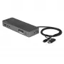 StarTech.com docking station universale per laptop, dock ibrido USB-C & USB-A, Dual 4K DP & HDMI, 60W PD, Mac / Windows / Chrome OS, hub 4x USB 5Gbps, GbE