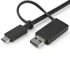 StarTech.com docking station universale per laptop, dock ibrido USB-C & USB-A, Dual 4K DP & HDMI, 60W PD, Mac / Windows / Chrome OS, hub 4x USB 5Gbps, GbE