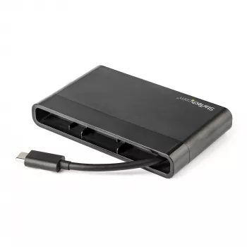 StarTech.com adattatore multiporta USB-C con HDMI, VGA, Gigabit-Ethernet & USB 3.0 – mini-dock hub USB-C a display 4K HDMI o 1080p VGA – docking station da viaggio USB Type-C per laptop USB-C