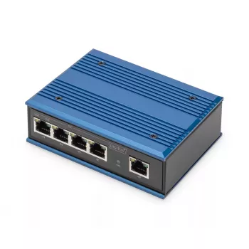 Switch unmanaged Digitus DN-651120 4 porte Gigabit PoE