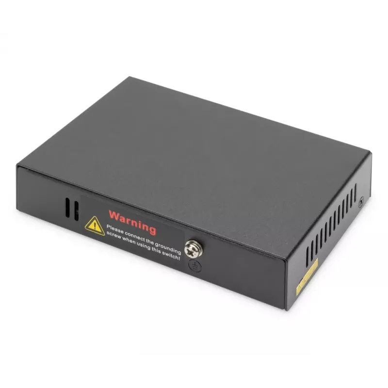 Extender 4PPoE Gigabit 4 porte Digitus 802.3at 60W nero