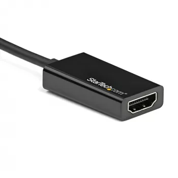 Adattatore DisplayPort a HDMI StarTech.com - convertitore video attivo DP 1.4 a HDMI 2.0 4K 60Hz - dongle adattatore cavo DP a monitor/TV/display HDMI - connettore DP con blocco