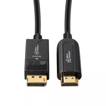Microconnect DP-HDMI-1500V1.4OP Adattatore cavo video 15 m DisplayPort nero