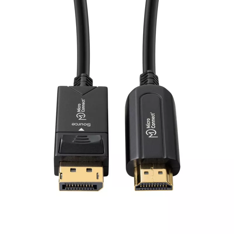 Microconnect DP-HDMI-1500V1.4OP Adattatore cavo video 15 m DisplayPort nero