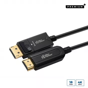 Microconnect DP-MMG-2500V1.4OP Cavo DisplayPort 25 m nero