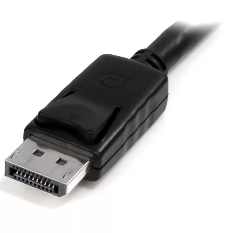 StarTech.com Cavo DisplayPort panel mount 1 m – 4K x 2K – Cavo prolunga DisplayPort 1.2 connettore maschio su connettore femmina – Cavo video DP prolunga con connettore DP panel mount – Cavo monitor DP