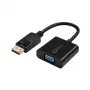 Microconnect DPVGA15CM Adattatore cavo video 0,15 m DisplayPort VGA (D-Sub) nero
