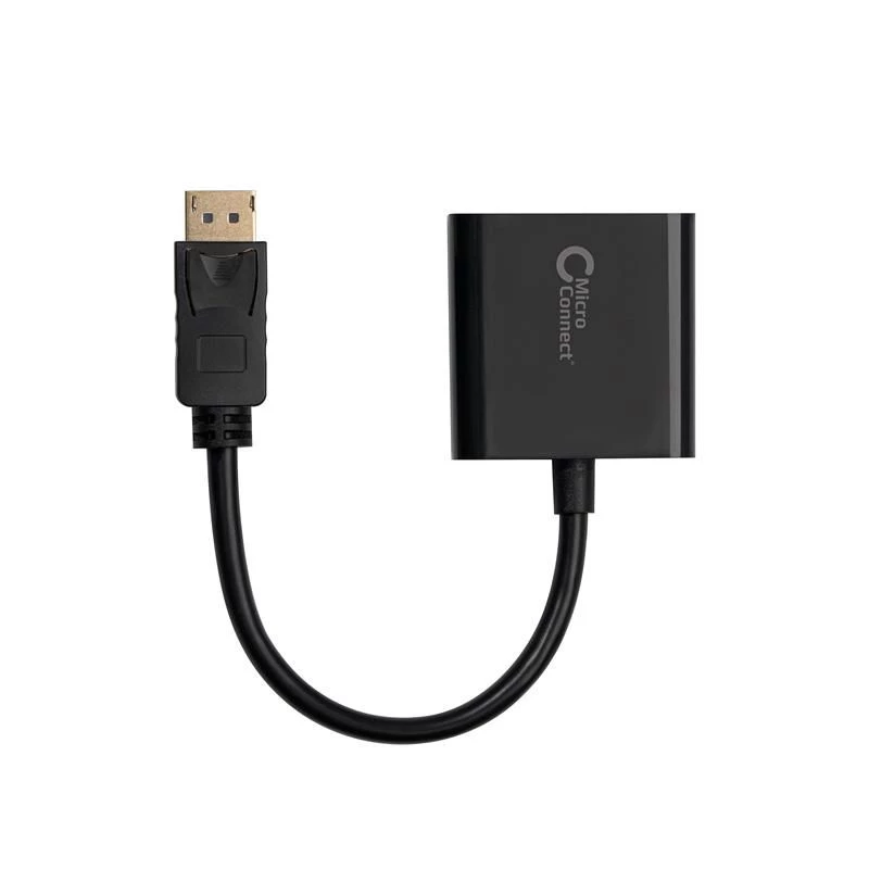 Microconnect DPVGA15CM Adattatore cavo video 0,15 m DisplayPort VGA (D-Sub) nero