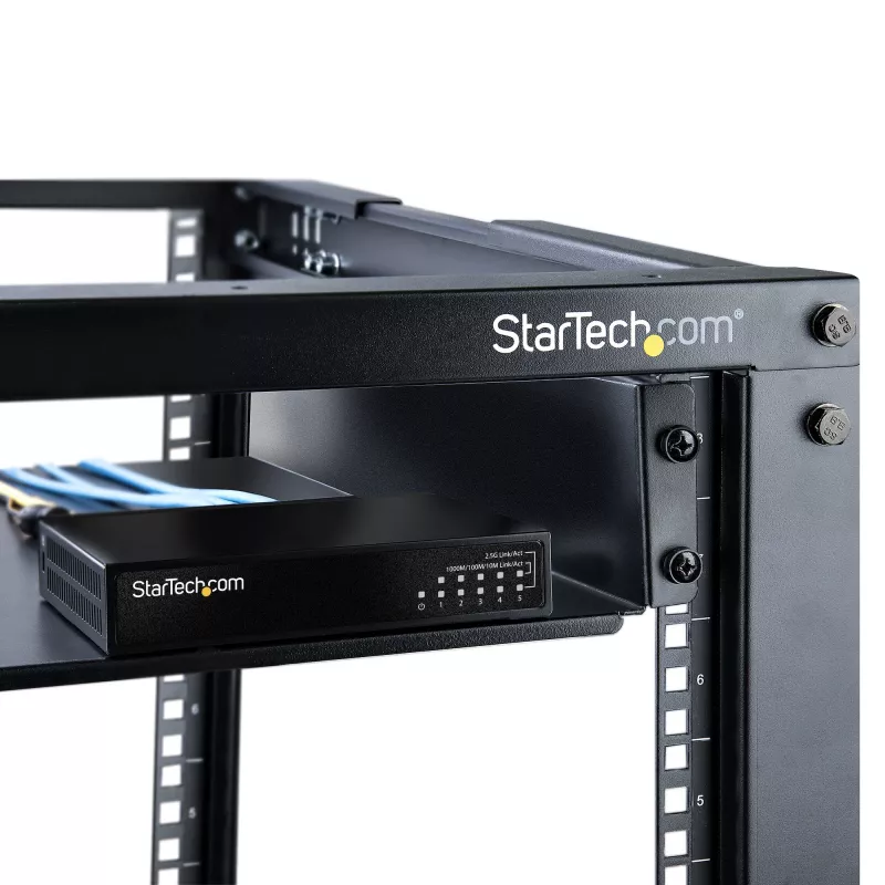Switch non gestito 2.5G StarTech.com – Switch Gigabit 5 porte – Switch Ethernet non gestito 2.5GBASE-T – Splitter Ethernet – Montaggio su guida DIN o a parete – Multi-Gigabit – Auto-MDIX – 9K Jumbo