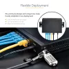 Switch non gestito 2.5G StarTech.com – Switch Gigabit 5 porte – Switch Ethernet non gestito 2.5GBASE-T – Splitter Ethernet – Montaggio su guida DIN o a parete – Multi-Gigabit – Auto-MDIX – 9K Jumbo